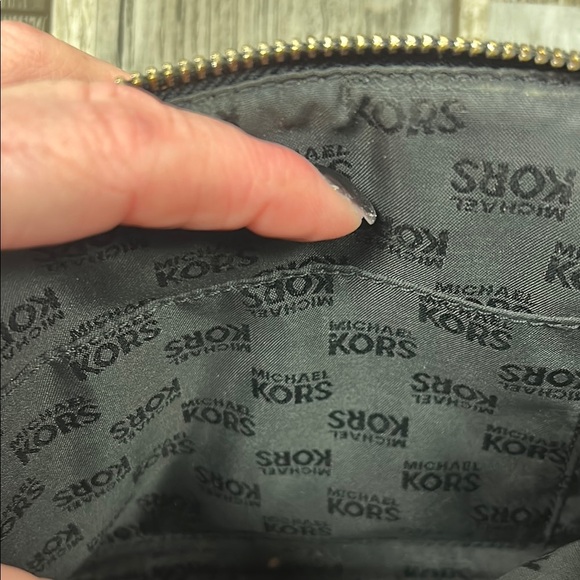 Michael Kors Black Crossbody Bag with Signature Monogram - Picture 12 of 14